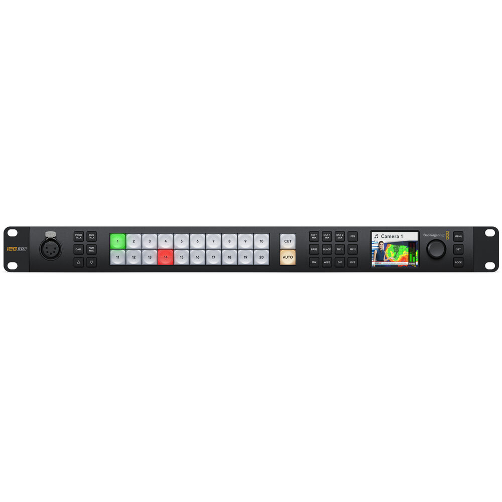 Blackmagic Design ATEM 2 M/E Constellation UHD 4K Live Production Switcher (1 RU)