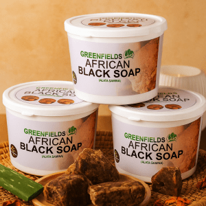 African Black soap 400g