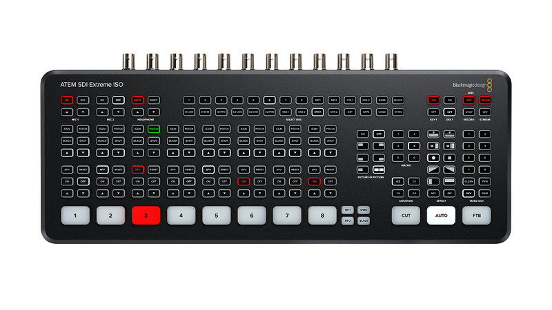 Blackmagic Design ATEM SDI Extreme ISO Switcher (Video Mixer)