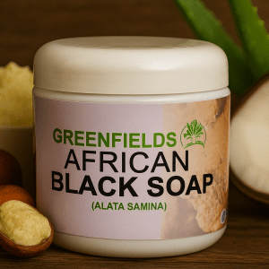African Black soap 500g